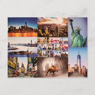 New York City Postcard Postkarte