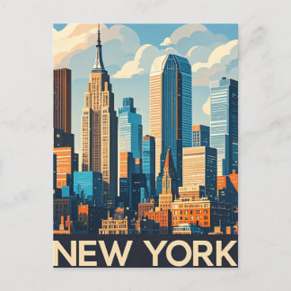 New York City Postkarte