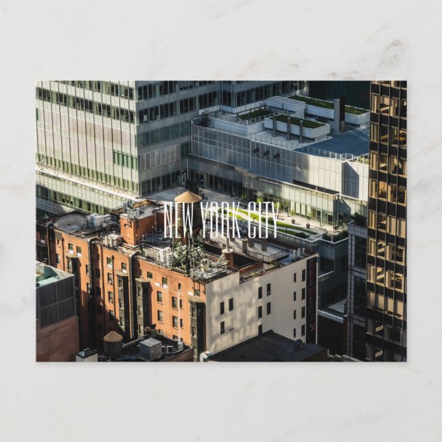 New York City Postkarte (Vorderseite)