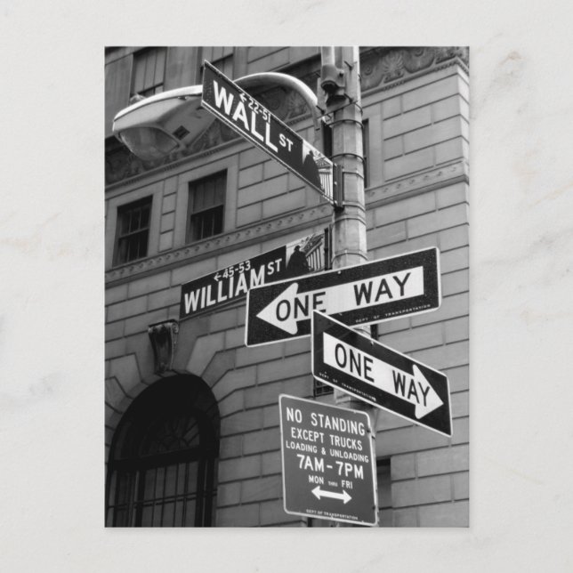 New York City Postkarte (Vorderseite)