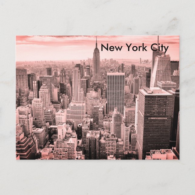 New York City Postkarte (Vorderseite)