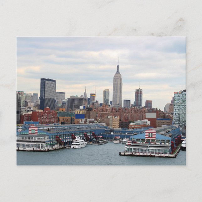 New York City Postkarte (Vorderseite)