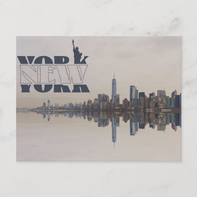 New York City Postkarte (Vorderseite)