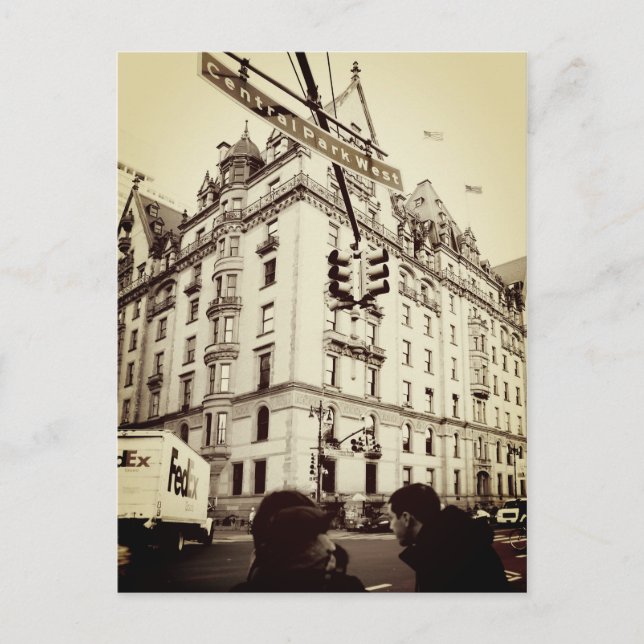 New York City Postkarte (Vorderseite)
