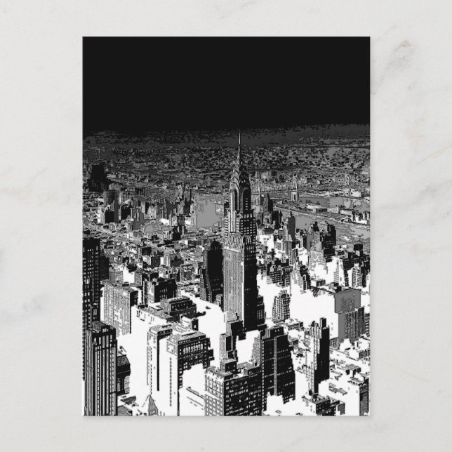 New York City Postkarte (Vorderseite)