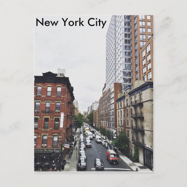 New York City Postkarte (Vorderseite)