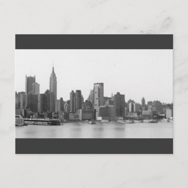 New York City Postkarte (Vorderseite)