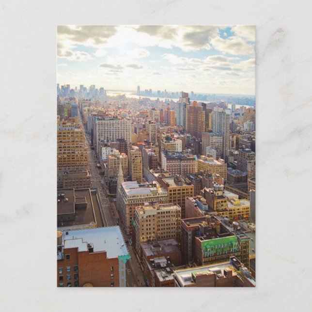 New York City Postkarte (Vorderseite)