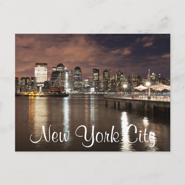 New York City Postkarte (Vorderseite)