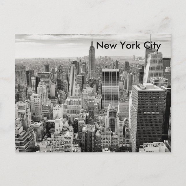 New York City Postkarte (Vorderseite)