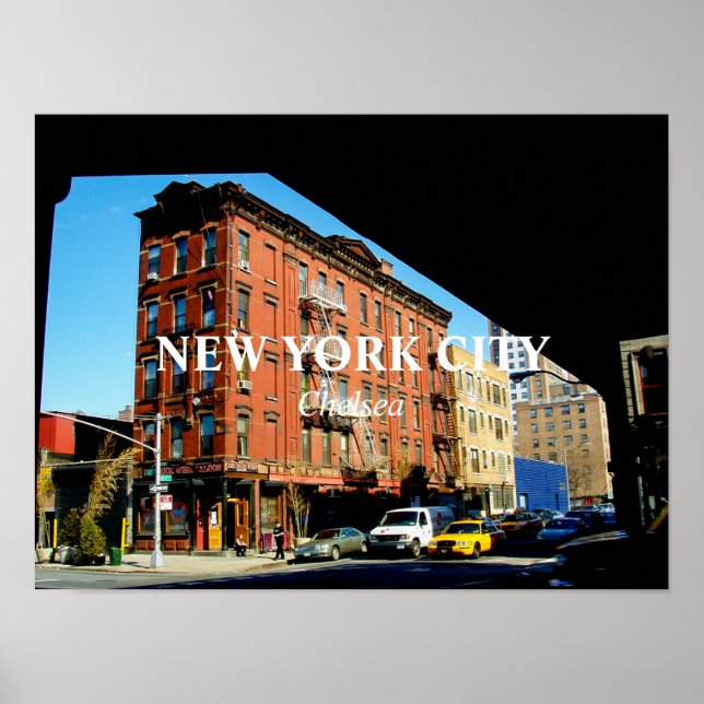 New York City Print, Value Poster Paper (Matte) (Vorne)