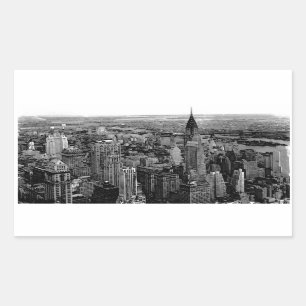 New York City Rectangle Sticker