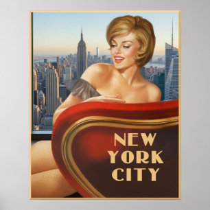 New York City Reiseplakat Poster