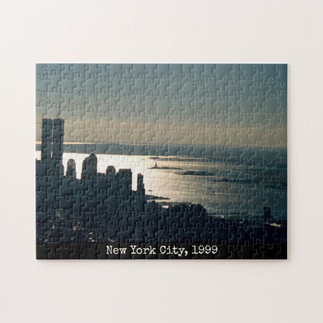 New York City Retro Foto Puzzle (Horizontal)