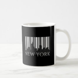New York City Retro Skyline Graphic - Urban Street Kaffeetasse