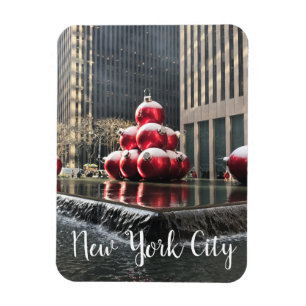 New York City Rockefeller Center Christmas NYC Magnet