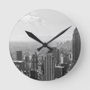 New York City Runde Wanduhr