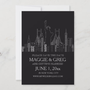 New York City Save The Date Ankündigung