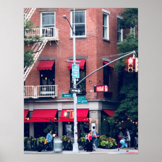 New York City Scene Poster
