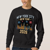 New York City Silvester 2026 Feuerwerk Skyline