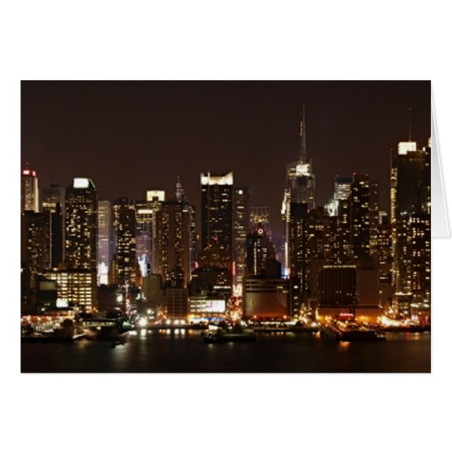 New York City Skyline (Vorderseite (Horizontal))