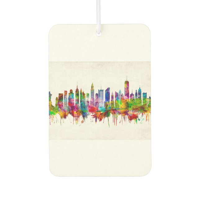 New York City Skyline Autolufterfrischer (Vorderseite)