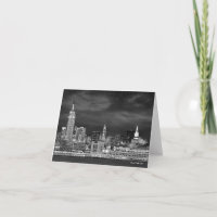 New York City Skyline Blank Card