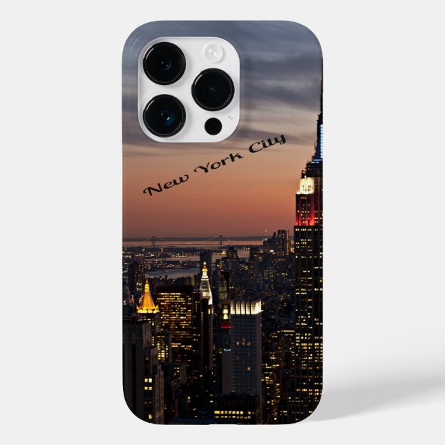 New York City Skyline Case-Mate iPhone Hülle (Rückseite)