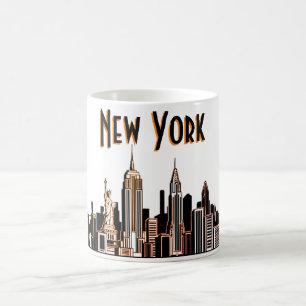 New York City Skyline Coffee Tasse