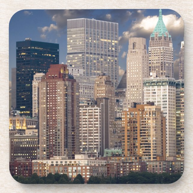 New York City Skyline Getränkeuntersetzer (Vorderseite)