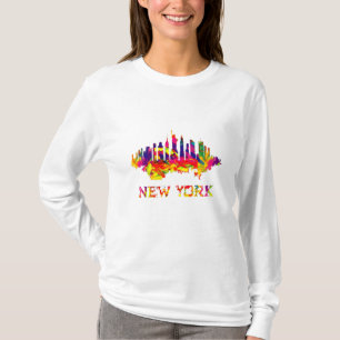 New York City Skyline hell bunt T-Shirt