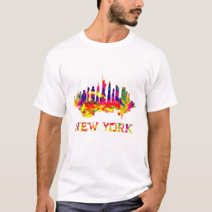 New York City Skyline hell bunt T-Shirt