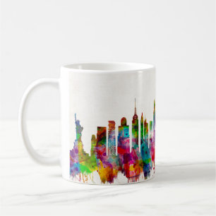 New York City Skyline Kaffeetasse