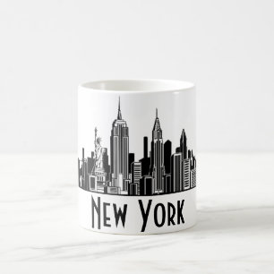 New York City Skyline Kaffeetasse