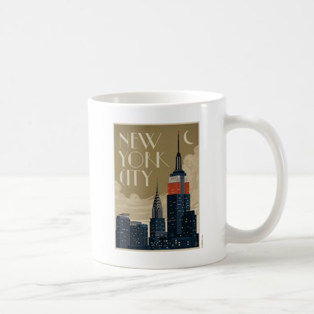 New York City Skyline Kaffeetasse (Rechts)