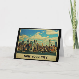 New York City Skyline Karte