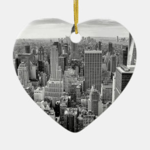 New York City Skyline Keramik Ornament