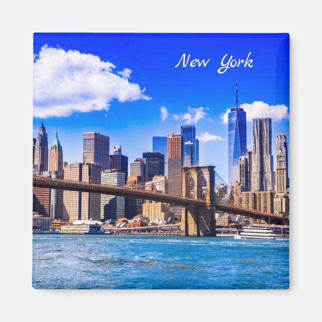 New York City Skyline Magnet (Vorne)