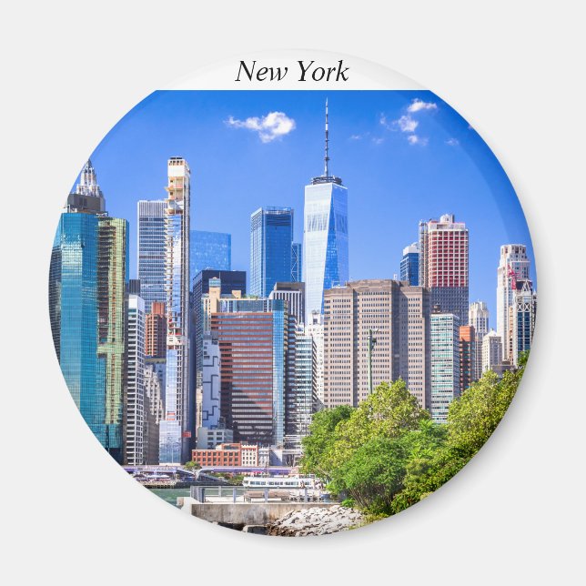 New York City Skyline Magnet (Vorne)