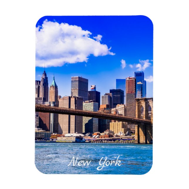 New York City Skyline Magnet (Vertikal)