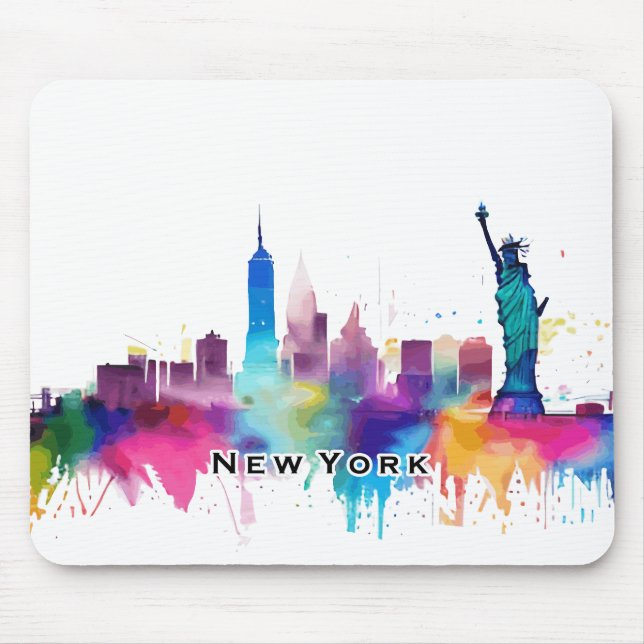 New York City Skyline Mousepad (Vorne)