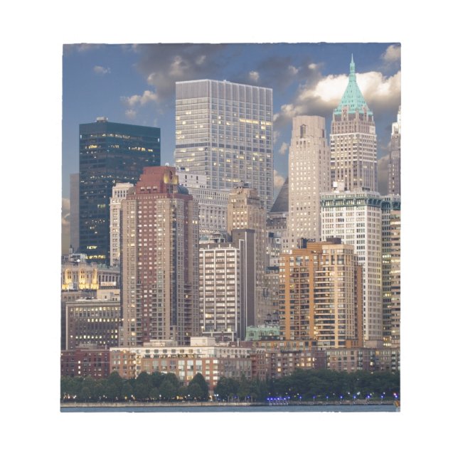 New York City Skyline Notizblock (Vorderseite)