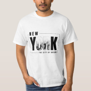 New York City Skyline OR T - Shirt - Urban Chic