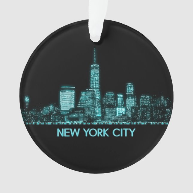 New York City Skyline Ornament (Vorderseite)