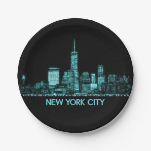 New York City Skyline Pappteller