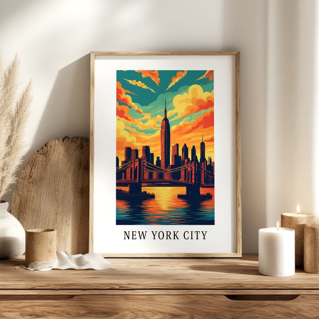 New York City Skyline Poster (Von Creator hochgeladen)