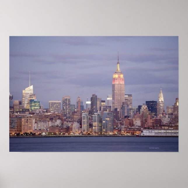 New York City Skyline Poster (Vorne)