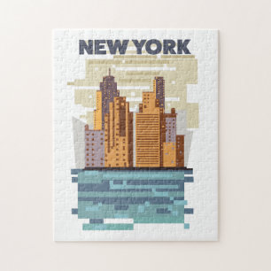 New York City Skyline Puzzle