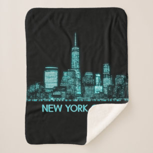 New York City Skyline Sherpadecke