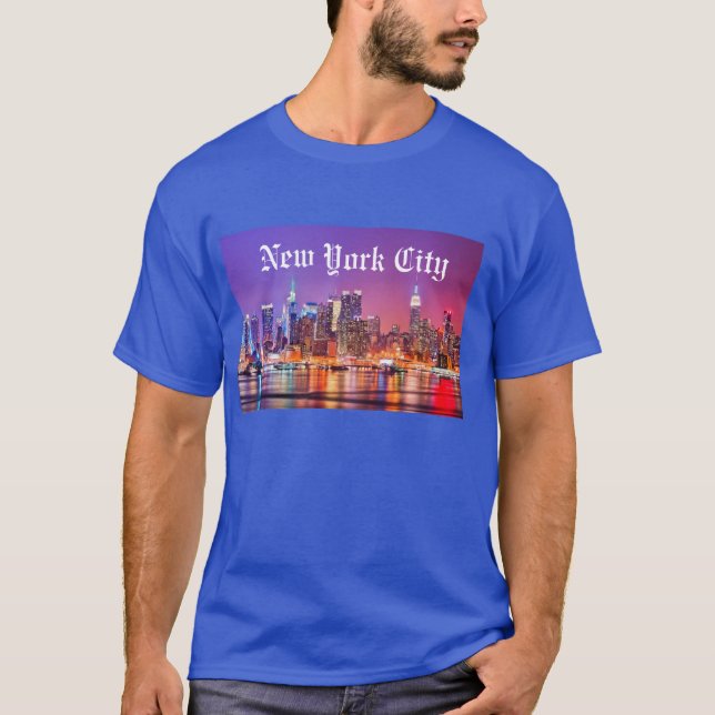 New York City Skyline T-Shirt (Vorderseite)